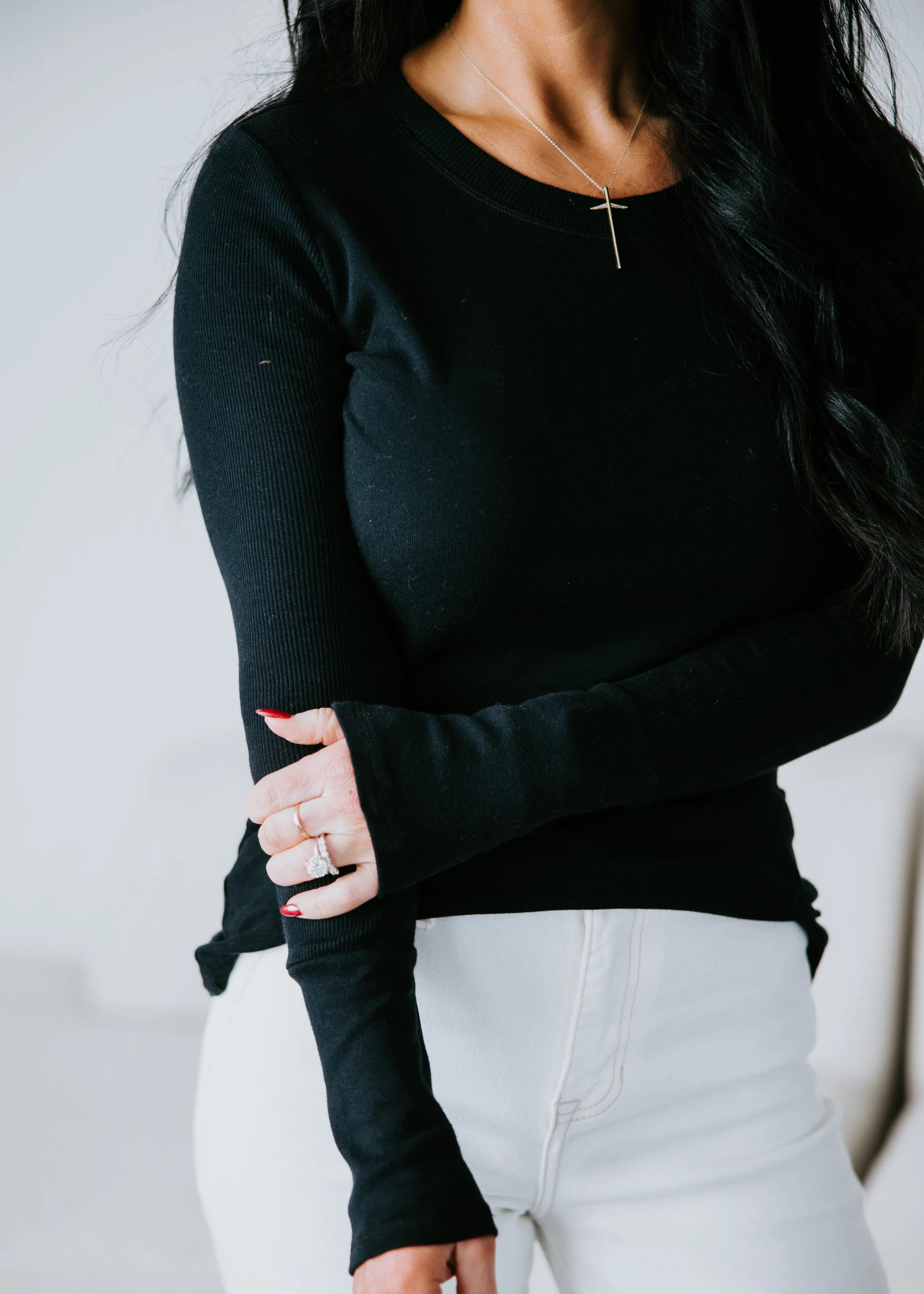 Kyra Long Sleeve Top by Lily & Lottie | Lauriebelles