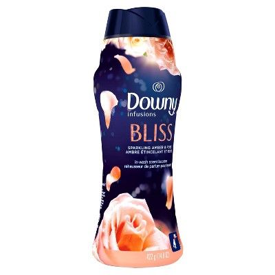 Downy Infusions In-Wash Amber Blossom Scented Booster Beads - 14.8oz | Target