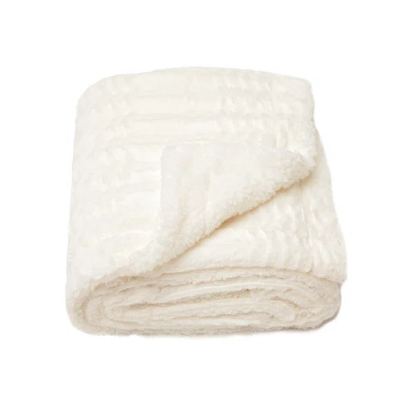 Mascotte Faux Fur Blanket | Wayfair North America