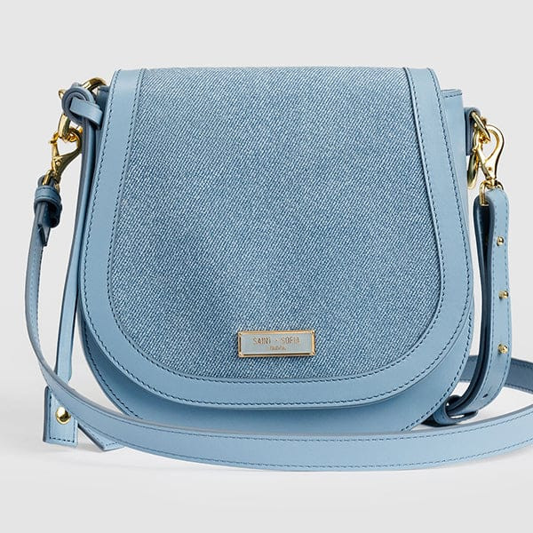 Saddle Bag - Denim | Saint + Sofia