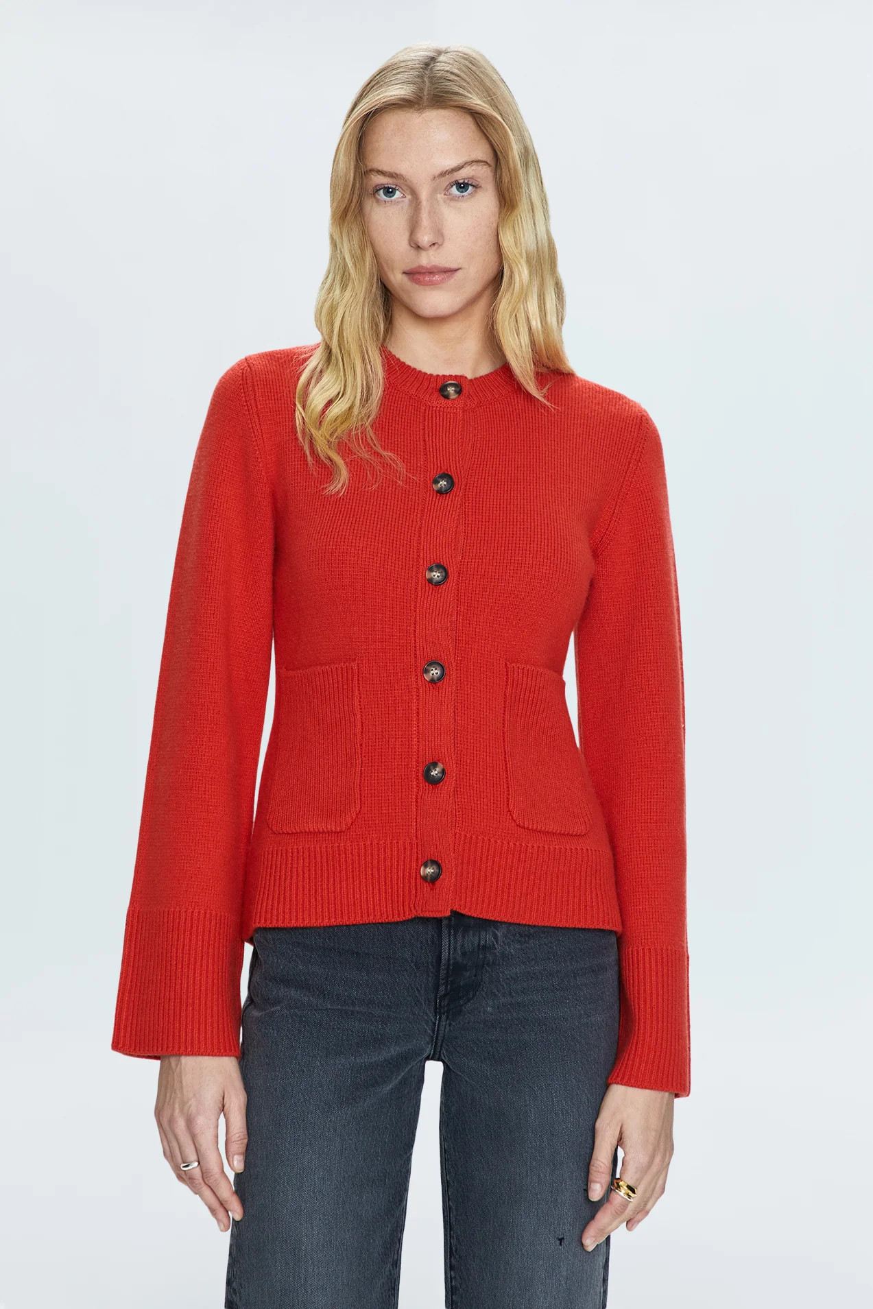 Dani Cardigan - Rouge | Pistola Denim