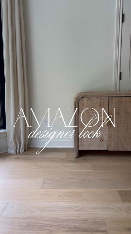 Amazon designer look for less console! Linked the seller I bought  it from first, but it’s available from multiple! Love this curved design and the light distressed finish! Assembly wasn’t too bad, either! This might be my favorite Amazon furniture find to date. The storage inside is great and it has such an elevated feel!

#LTKstyletip #LTKsalealert #LTKhome