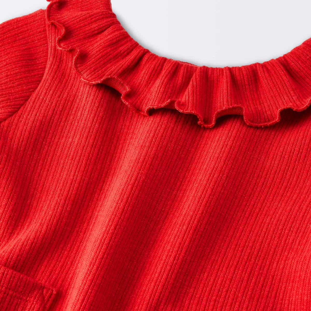 Baby Girls' Christmas Holiday 2pc Ribbed Pocket Long Sleeve Top and Leggings Set - Cloud Island... | Target