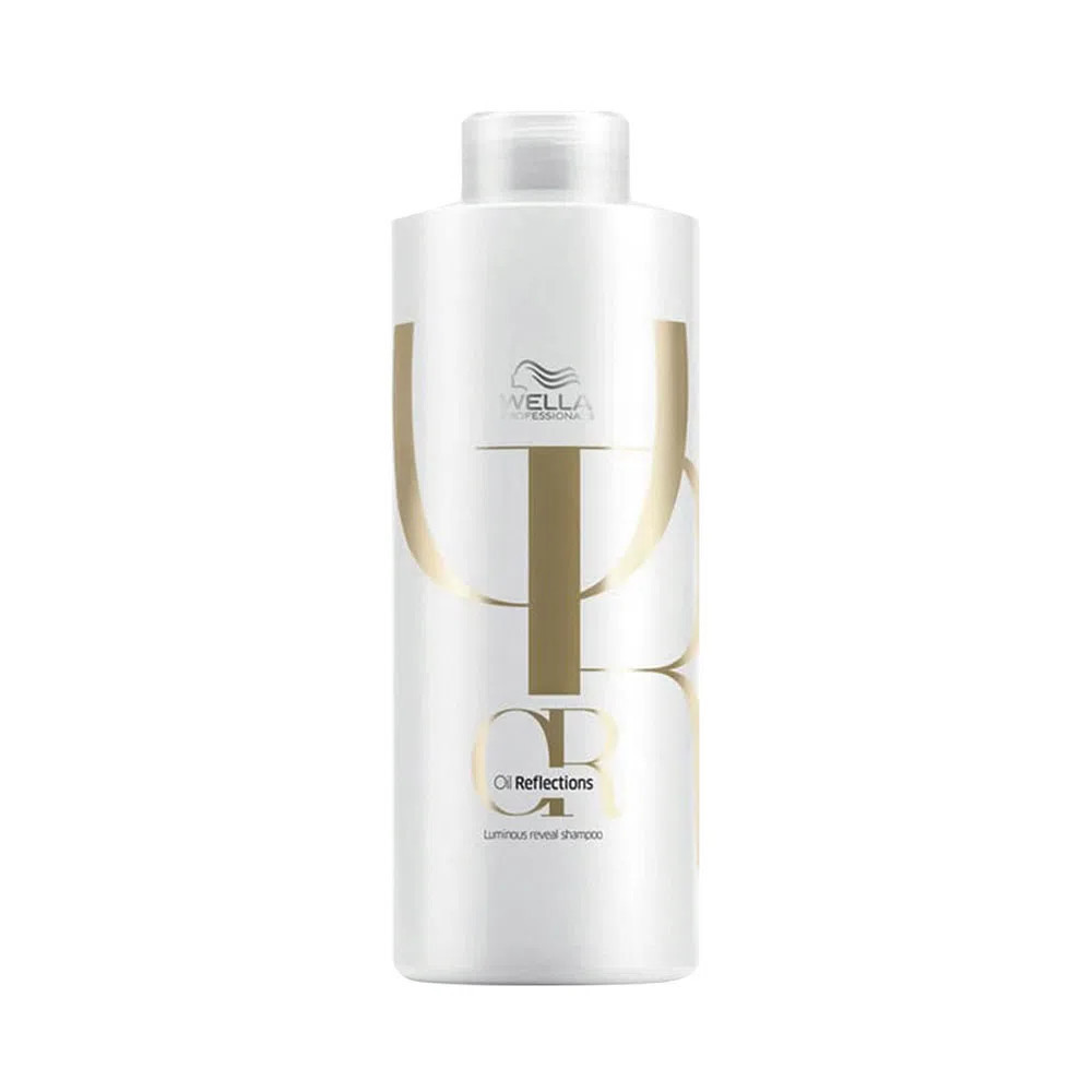 Kit  Wella Oil Reflections - Shampoo 1000 ml + Máscara 500 ml + Óleo Light 100 ml - AMOBELEZA ... | Amobeleza (BR)