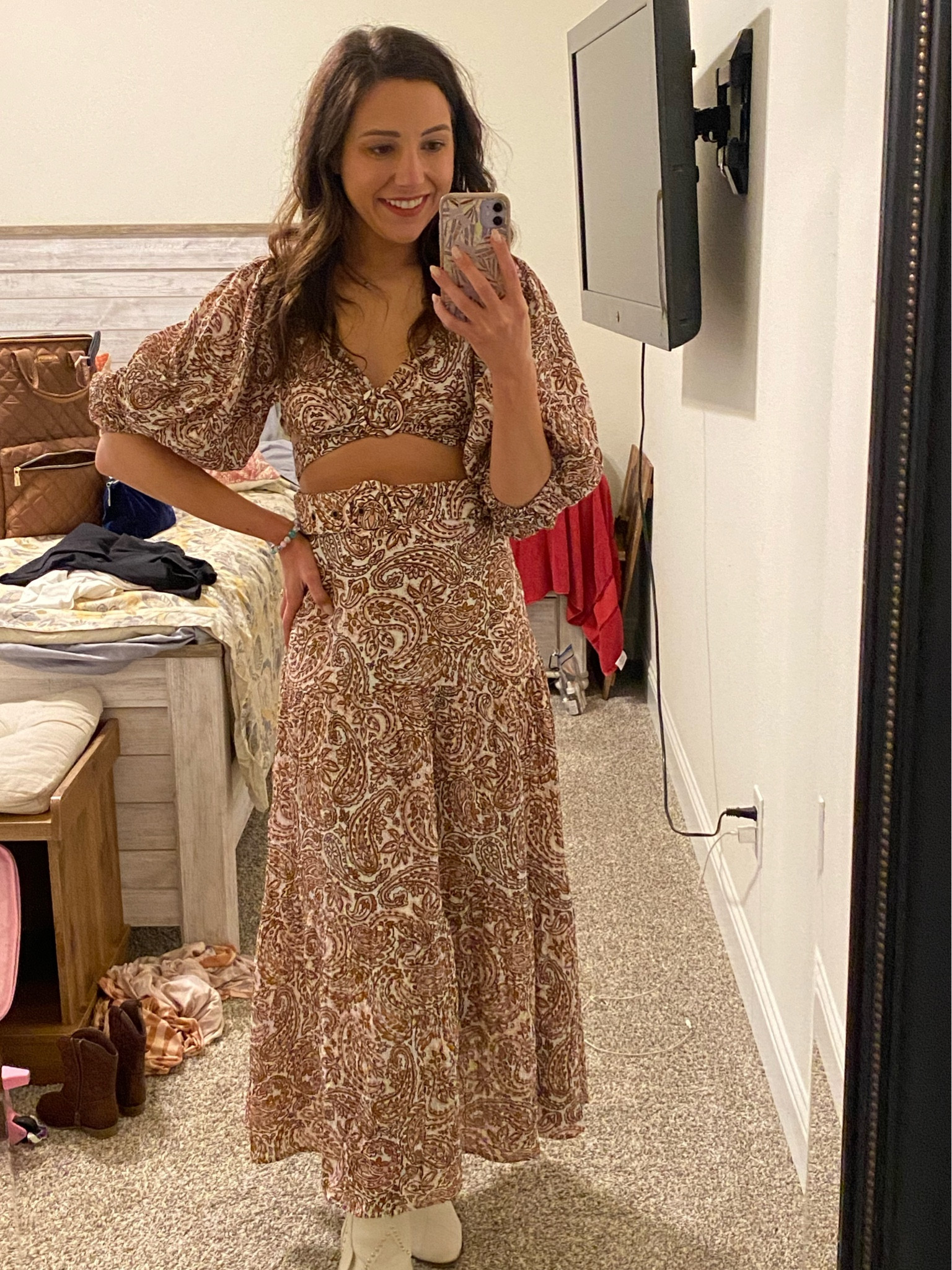 Texas
What I wore in Texas
Use code KRISTINA4J
Brewery tour
Western outfit
Bandanna print
Two piece outfit
Maxi skirt
Crop top

#LTKFestival #LTKtravel #LTKstyletip