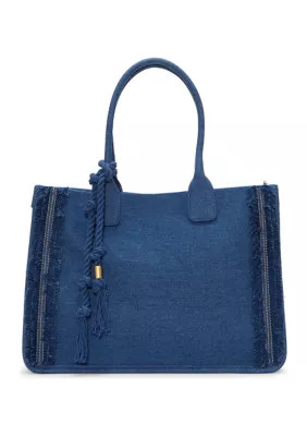Vince Camuto Orla Denim Tote Bag | Belk