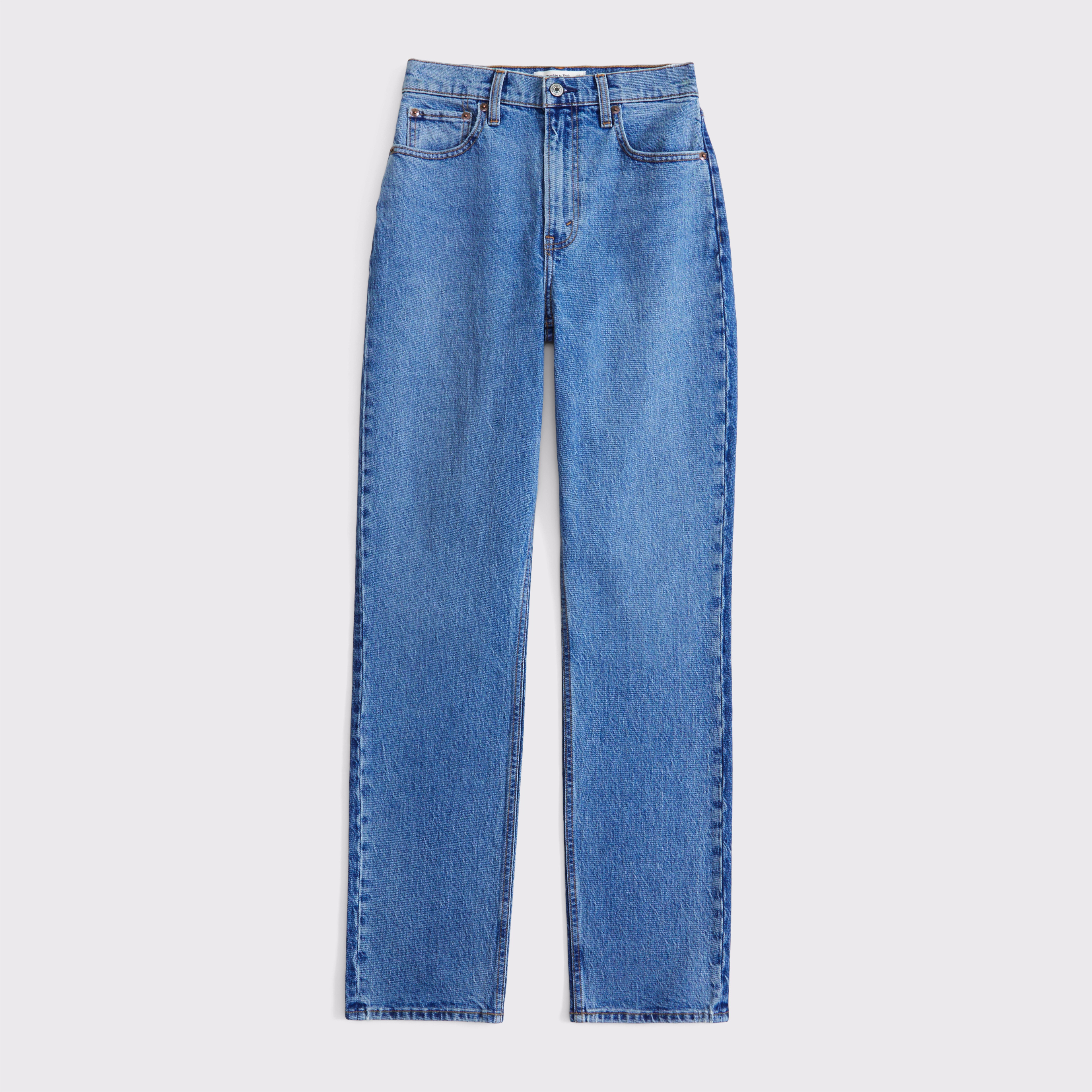 Ultra High Rise 90s Straight Jean | Abercrombie & Fitch (US)