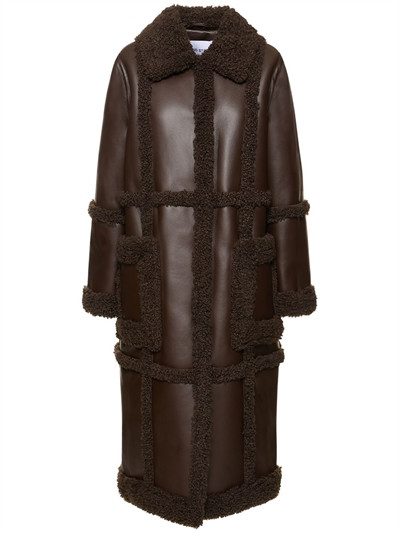 Langer Mantel aus Kunstshearling „Patrice“ | Luisaviaroma