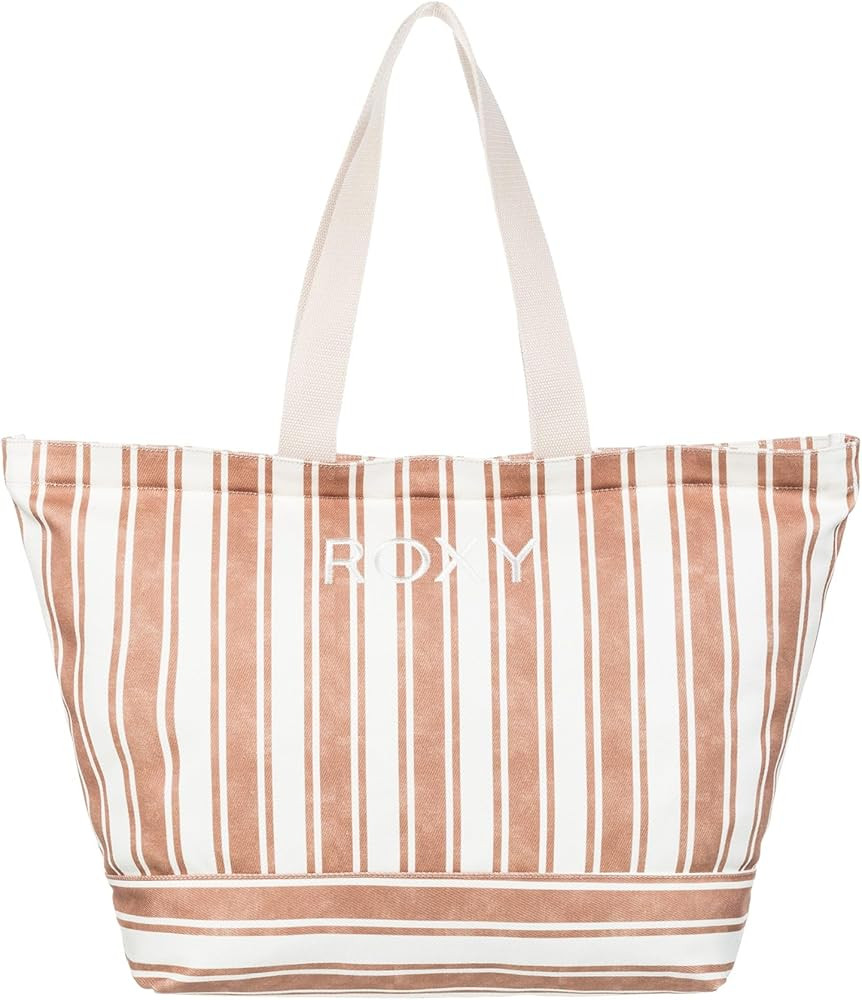 Roxy Women's Cotton Tote Bag | Everyday Carry | Beach | Travel | Vacation | Reusable | Lightweigh... | Amazon (US)