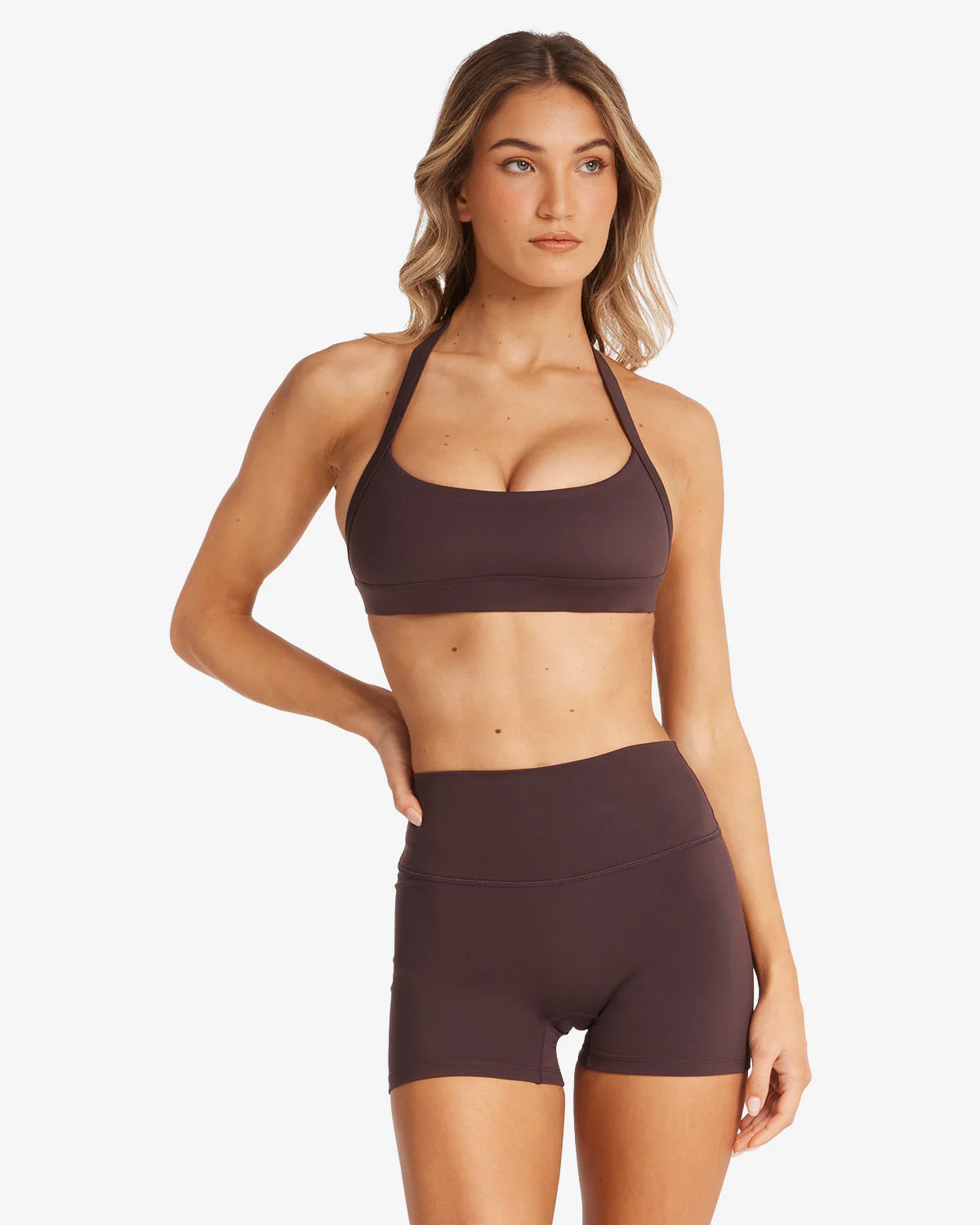 Serenity Alani Crop | Espresso | Crop Shop Boutique US