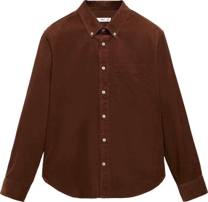 Classic Fit Corduroy Button-Down Shirt | Nordstrom