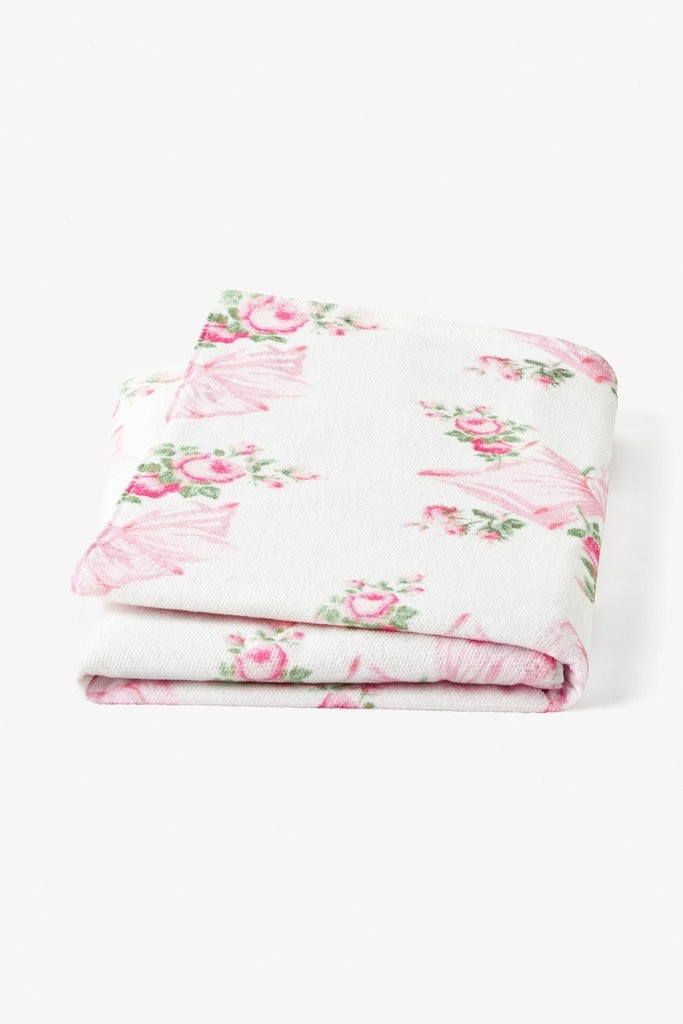 Rosa Beaux Beach Towel | LOVESHACKFANCY