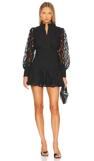 Bardot Remy Mini Dress in Black. - size 8 | Revolve Clothing (Global)