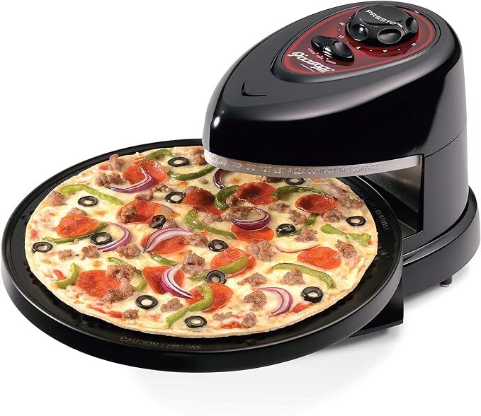 Presto 03430 Pizzazz Plus Rotating Oven, Black | Amazon (US)
