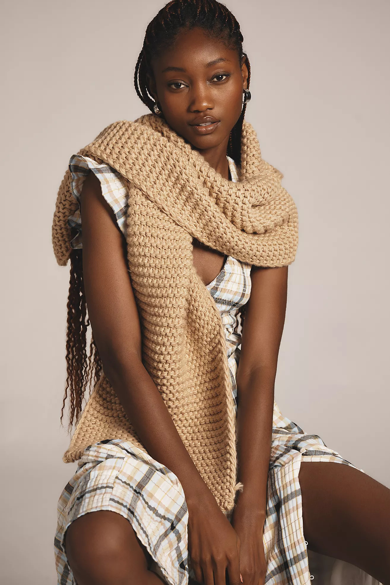 By Anthropologie Waffle-Stitch Scarf | Anthropologie (US)
