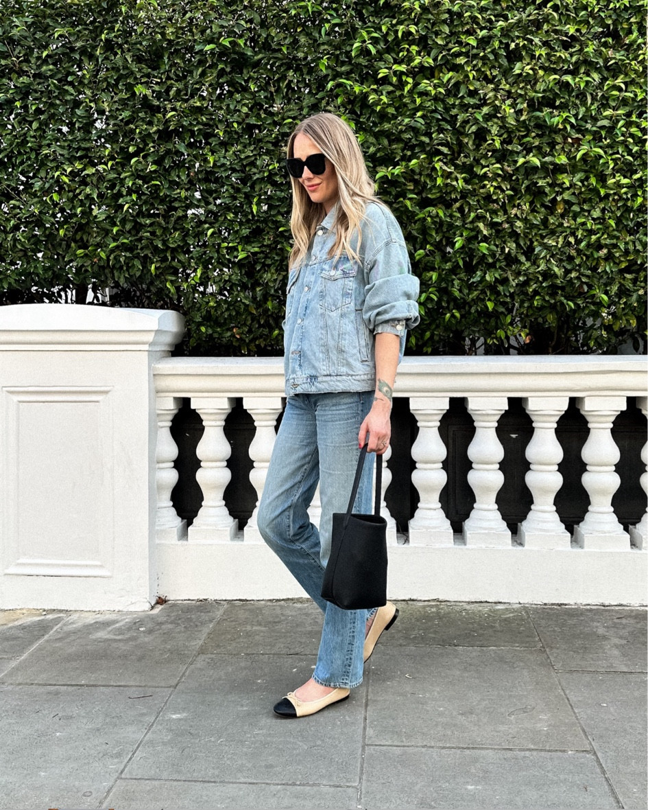 Fashion Jackson fall outfit in London #fall #falloutfits #denimjacket #jeans #london 

#LTKOver40 #LTKFindsUnder100 #LTKStyleTip