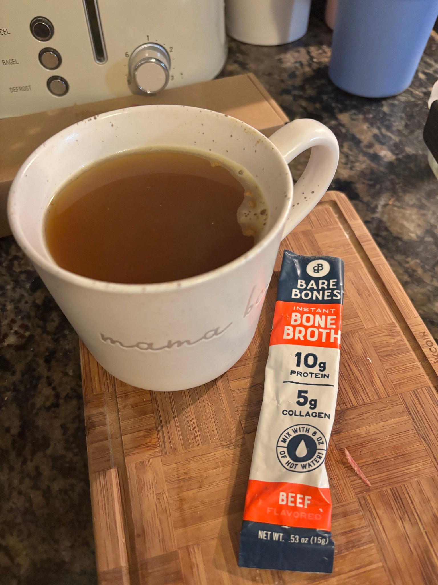 Started drinking bone broth in the morning and loving it! So many great benefits for joints, reducing inflammation, helps with gut health/digestion & more! It tastes so good too! 

#LTKselfcare #LTKmomlife #LTKmorningroutine