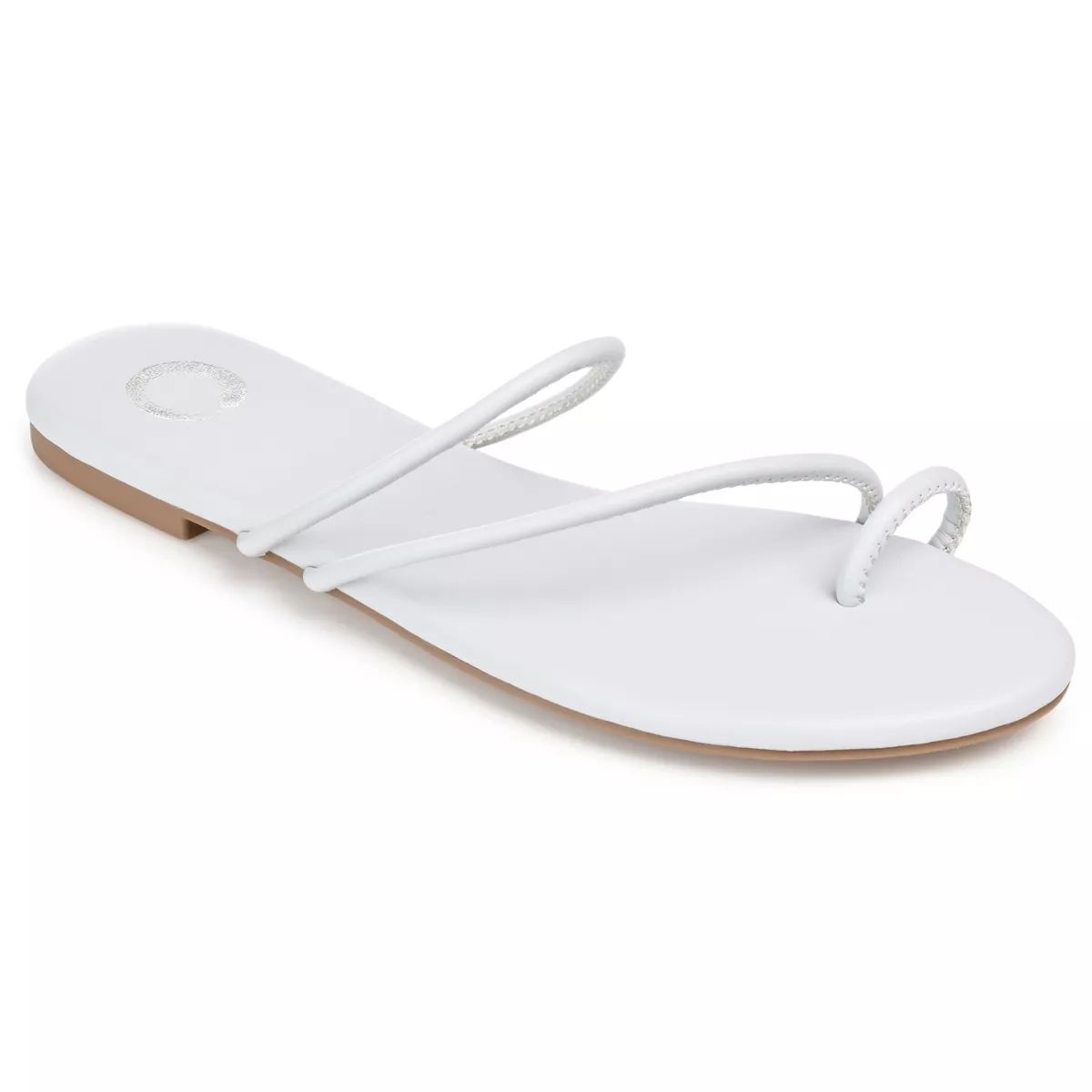 Journee Collection Womens Tanaya Slide Low Block Heel Sandals Blue 8 | Target