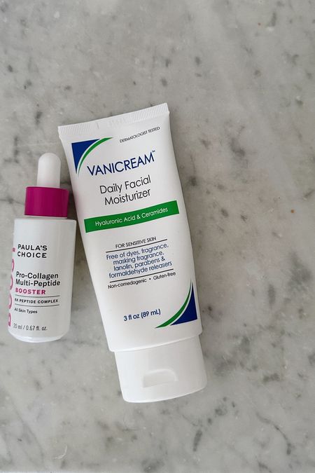 Dream team 〰️ moisturizer + booster for sensitive and acne-prone skin. Best best best moisturizer + love this collagen booster 

#LTKunder100 #LTKbeauty #LTKunder50