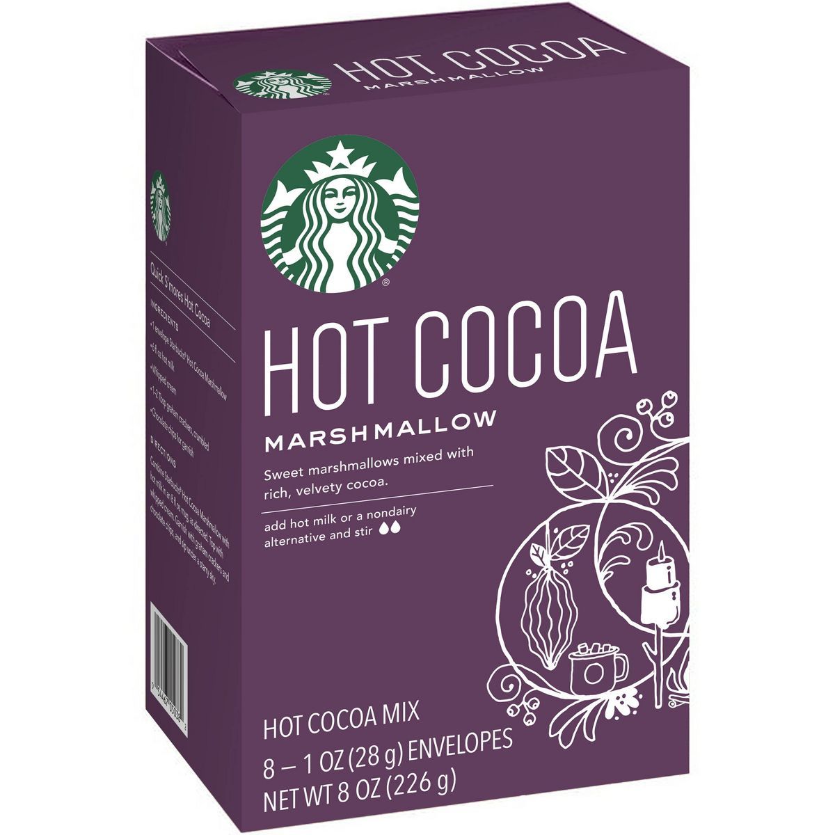 Starbucks Marshmallow Hot Cocoa Mix - 8ct | Target
