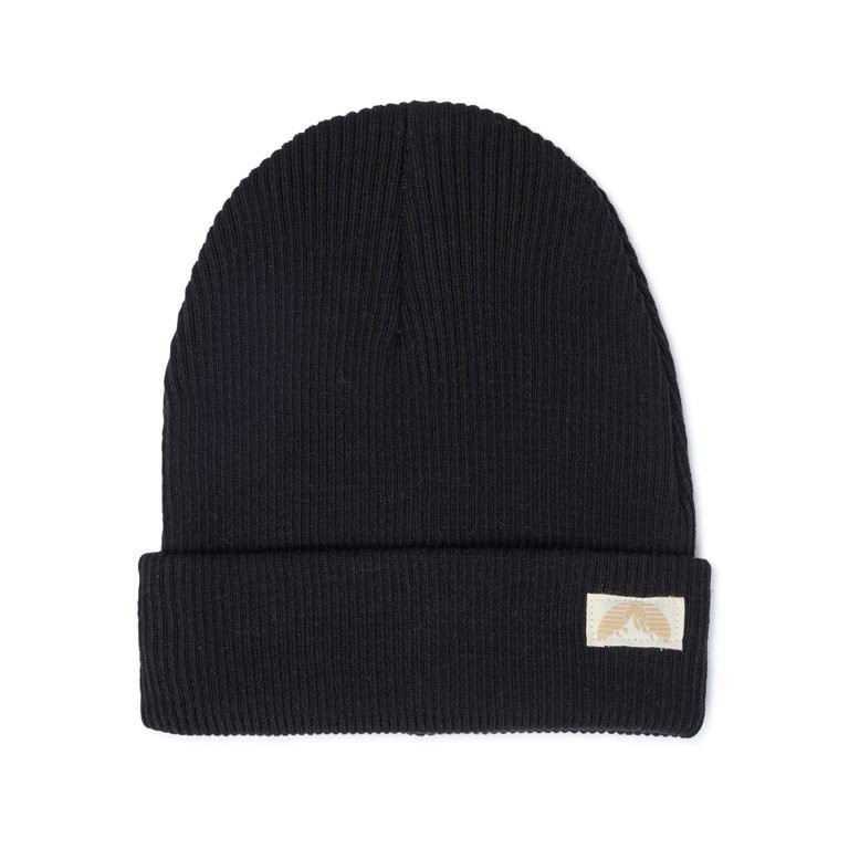 Wonder Nation Toddler Unisex Rib Knit Beanie | Walmart (US)