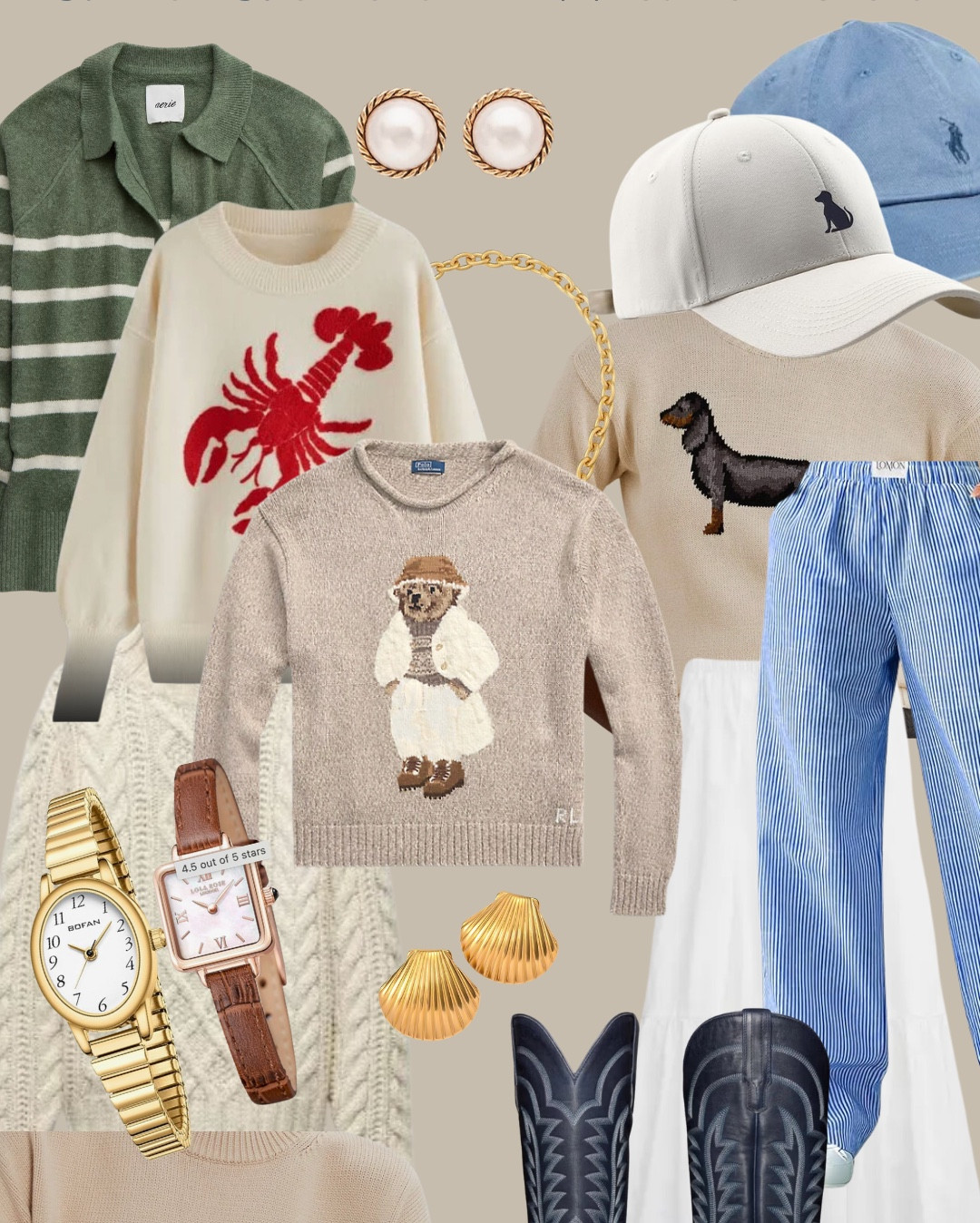 Coastal grandmother meets Martha Stewart meets timeless Ralph Lauren meets all things monogrammed 

#LTKGiftGuide #LTKHoliday