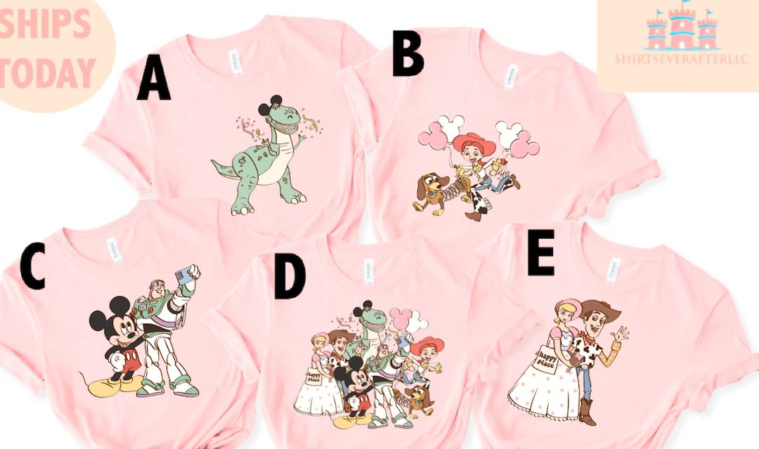 Toy Story Shirts, Toy Story Land Shirt, Jessie and bullseye Shirt, Disneyland Shirts, Disney Worl... | Etsy (US)