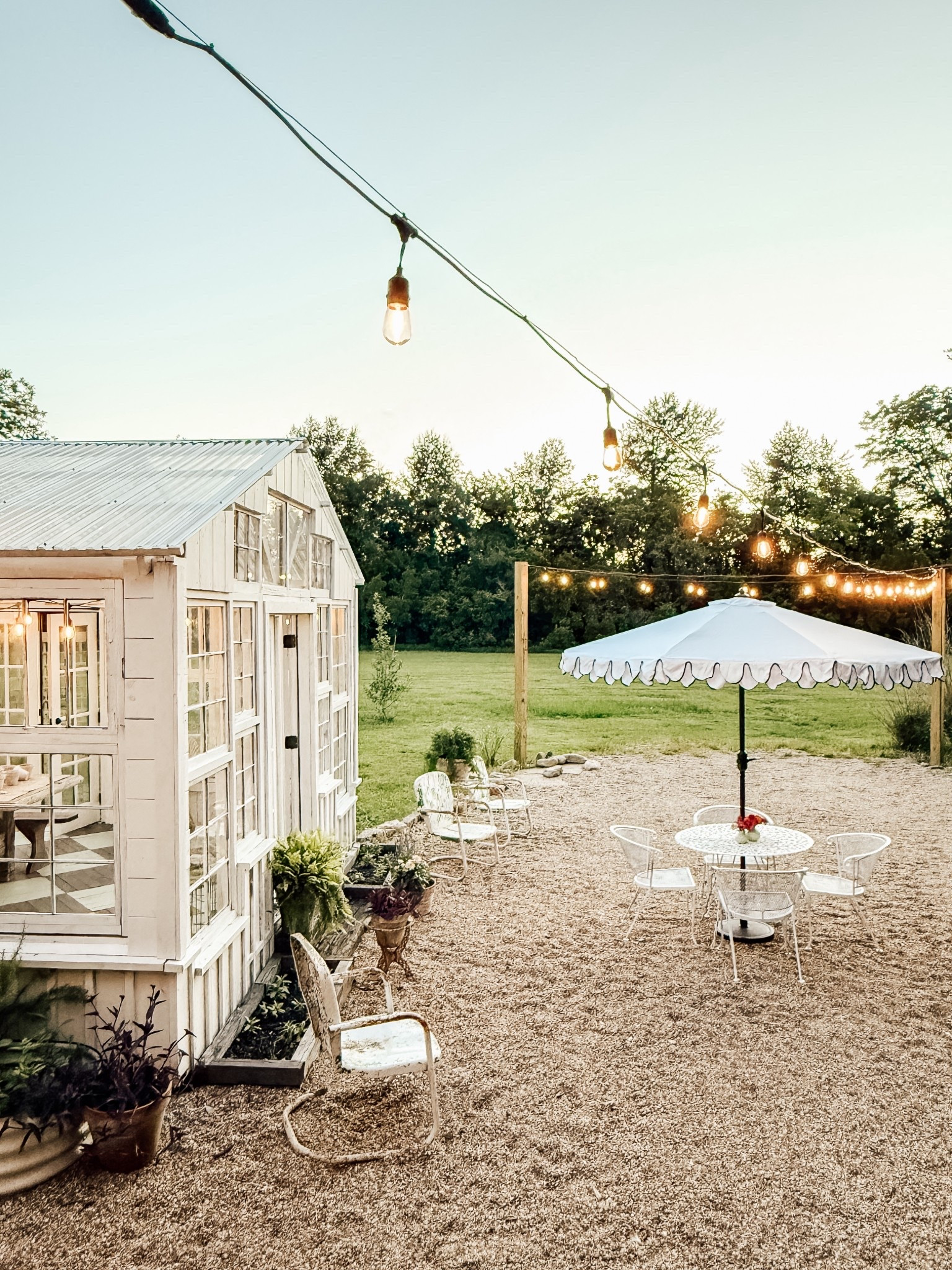 Summer nights are better under string lights! 🤩 #patio #patiodecorating #summerpatio #stringlights

#LTKSeasonal #LTKHome