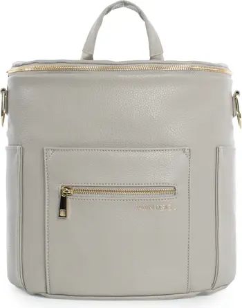 The Mini Convertible Water Resistant Faux Leather Diaper Bag | Nordstrom