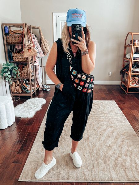 Let’s get dressed jumpsuit style 
•Jumpsuit size M
•Tank size M/L (linked solid ones leopard sold out) 
•Vans sized down 
•Checkered ring is @shopbeljoy save with code MANDIE25 (can’t link here)
•Initial necklace is @ Jamesmichelle save with code MANDIEMAULDIN (can’t link here)
•Bag is @oikoshandmade save with code MM10 (can’t link here)
•Purse strap save with code MANDIE 


#LTKfindsunder50 #LTKstyletip #LTKover40