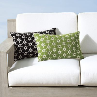 Frank Lloyd Wright Floral Indoor/Outdoor Pillow | Frontgate