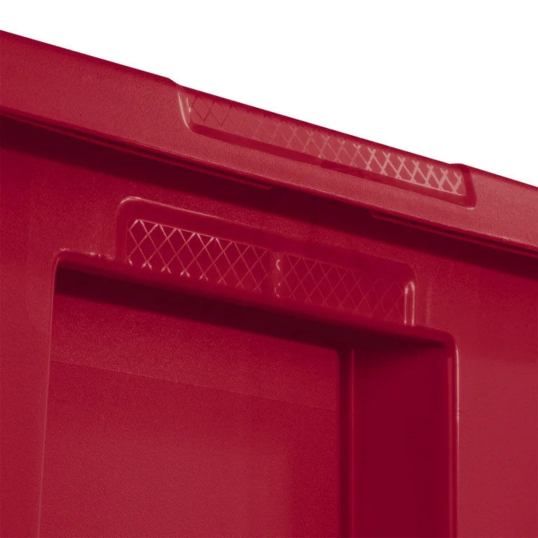 (6 pack) Sterilite 18 Gallon Tote, Plastic Christmas Storage Bin with Snap-on Lid, Ideal for Holi... | Walmart (US)