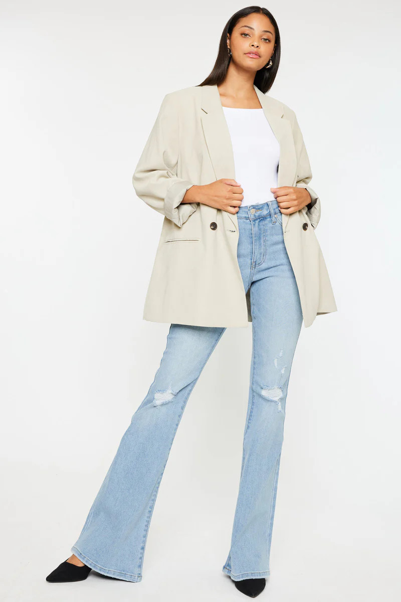 Odie High Rise Flare Jeans | Kancan USA