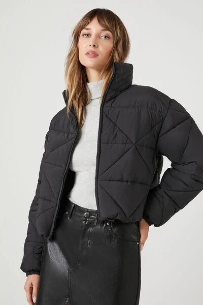 Toggle Quilted Puffer Jacket | Forever 21 | Forever 21 (US)