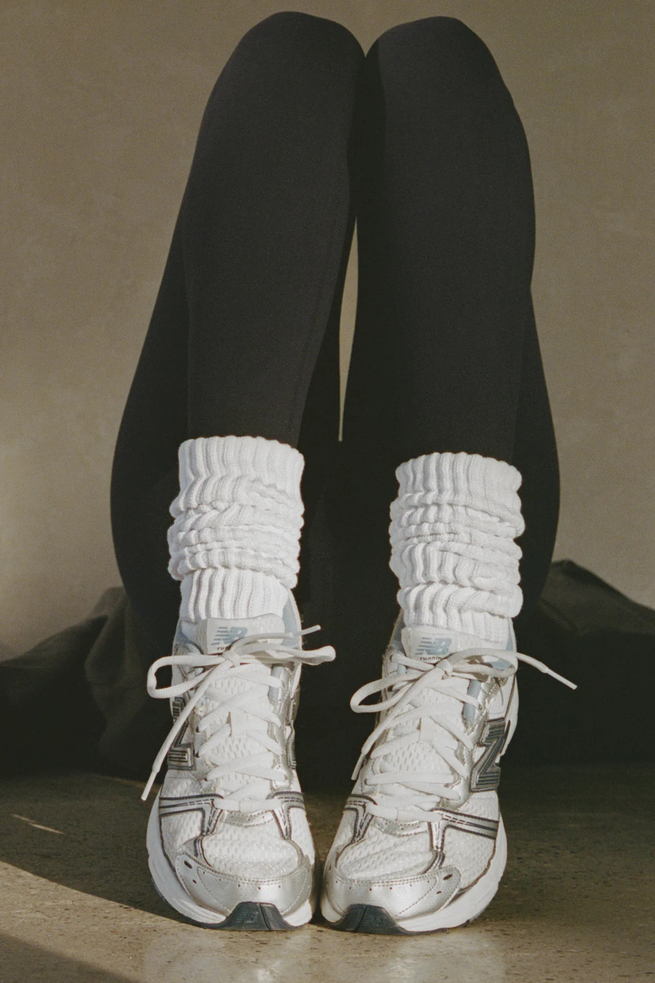 Scrunch Sock - Classic White | Joah Brown