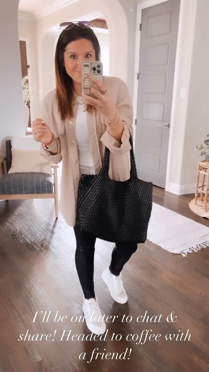 OOTD. Coffee date with a buddy!
.
#everydaystyle #ootd #comfycasual #casualoutfit 

#LTKstyletip #LTKsalealert #LTKFind