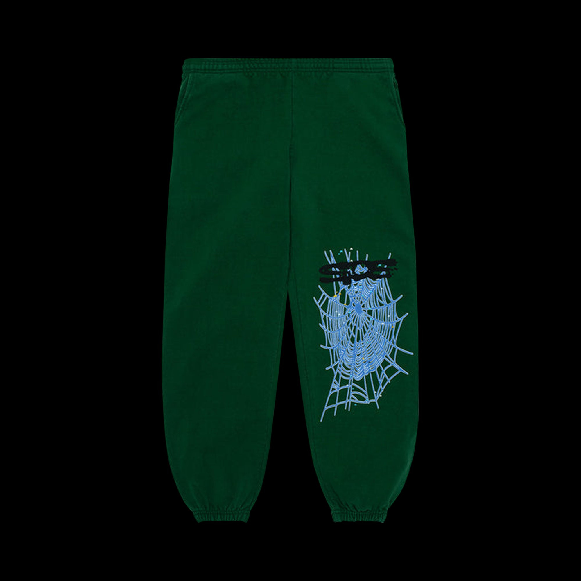 Sp5der Web Sweatpant 'Hunter Green' | GOAT