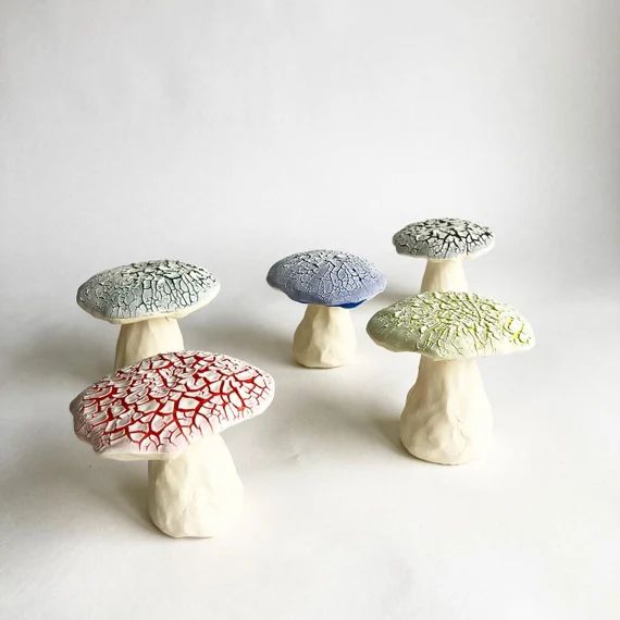 Ceramic Mushroom - Etsy | Etsy (US)