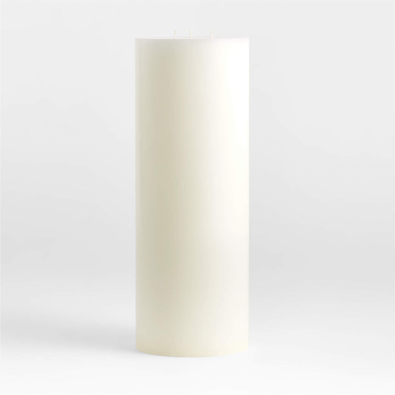 White Pillar Candle 6"x16" + Reviews | Crate & Barrel | Crate & Barrel
