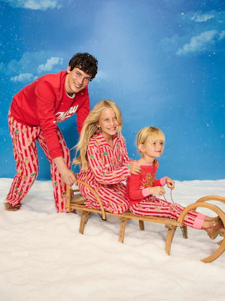 Mid-Rise Printed Flannel Pajama Pants for Women | Old Navy (US)