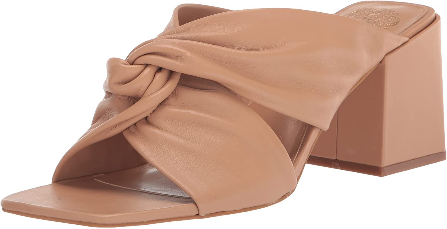 Vince Camuto Women's Footwear Jenabie Block Heel Sandal Heeled | Amazon (US)