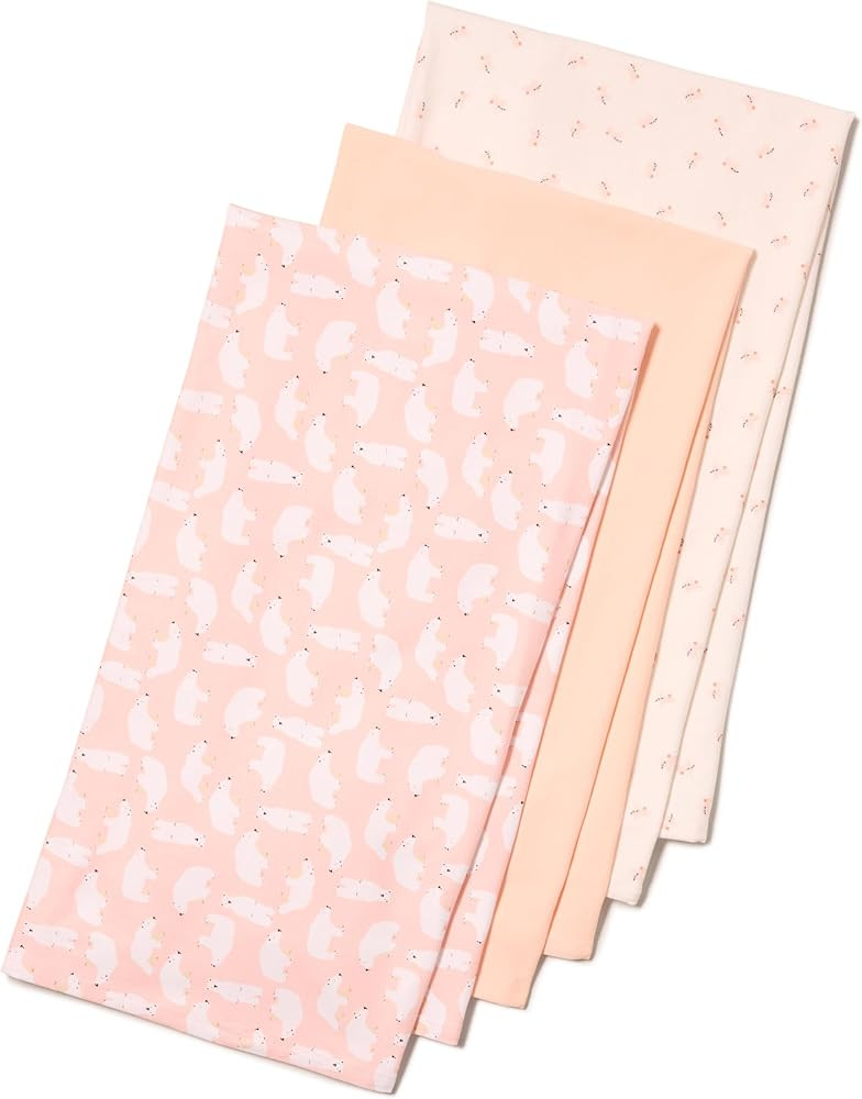 Amazon Essentials x Sofia Grainge Unisex Kids' Swaddle Blanket, Pack of 3 | Amazon (US)