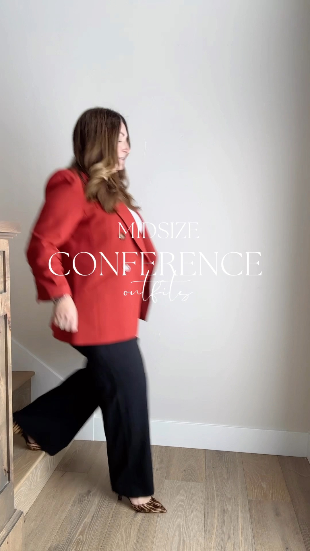 Professional Work Conference outfits 💼 Not gonna lie I SPLURGED 💸😳 on these work conference outfit because I for my husband’s officers meeting it was the place to go more high end! 

We’ve had two days of meetings these outfits have been the perfect mix of professional and comfortable! 

📲 Comment TRM for detailed sizing, outfit links to your DM (you must be following me for it to work!!)

👋🏻 FOLLOW for more mid-size, size 12/14 L/XL outfit inspo @therecruitermom

#midsizestyle #size12 #falloutfit #effortlessstyle #businesscasual #9to5inspo #weartowork #trmworkitwednesday

#LTKSeasonal #LTKWorkwear #LTKStyleTip