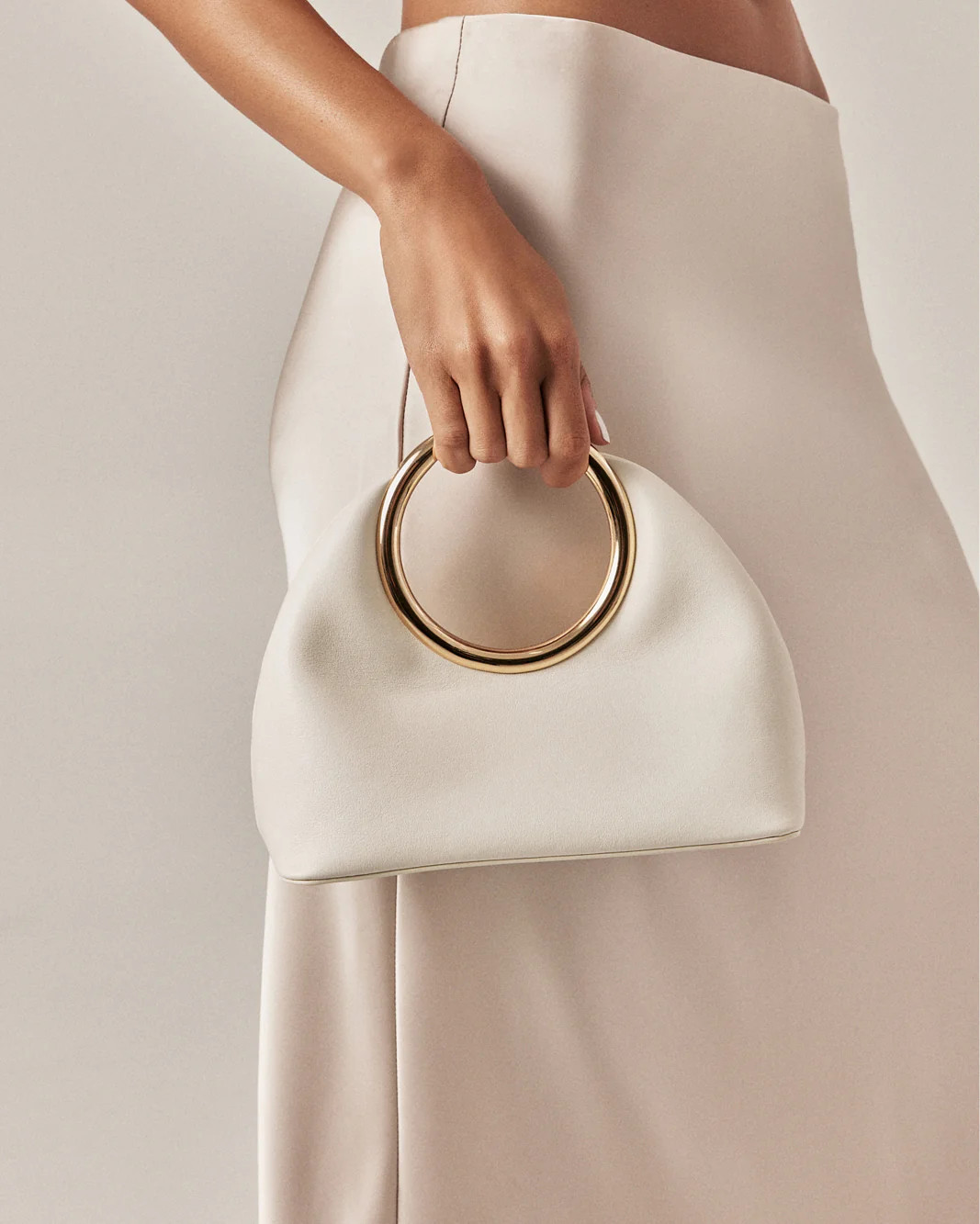 MONROE HANDLE BAG - BONE | Billini US