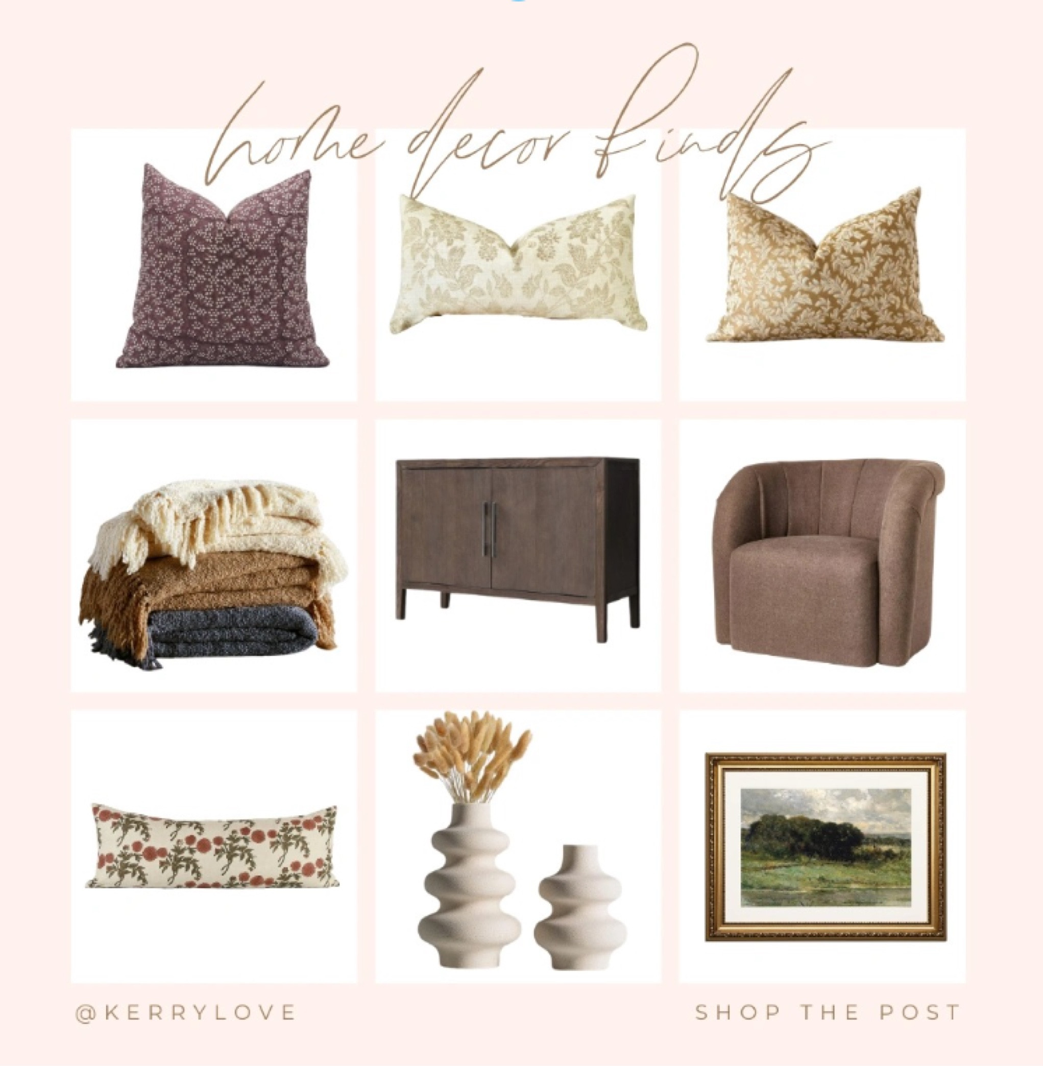 Recent home decor finds I am in love with! 

#LTKHome