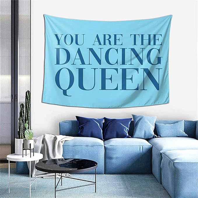 Mamma Mia Party Decorations, You Are The Dancing Queen Tapestry Boutique Wall Tapestry Wall Hangi... | Amazon (US)