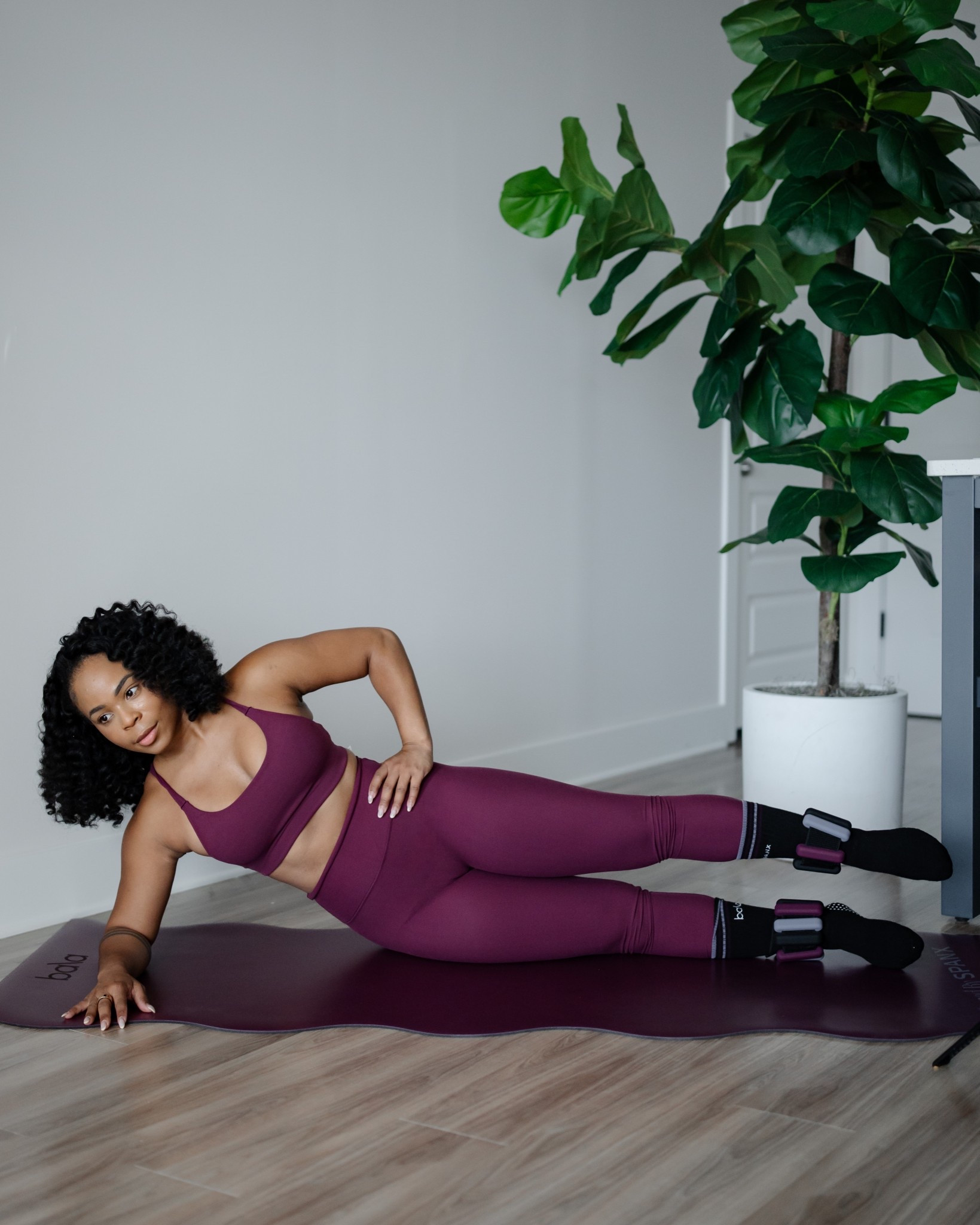 Spanx x Bala just dropped the prettiest collab. Wearing a size small in both the bra and leggingsso good for a curvy 5’2 frame! The new fall shades are buttery soft, stretchy, and perfect for low-impact workouts. Loving how flattering this set is.

Workout wear / fitness / athleisure / Pilates / yoga / fall transition / SPANXsmooth / OnForm / buttery soft / sweat-wicking / 4-way stretch / mid-tummy compression / no front seam / curvy style inspo / maroon / Bala bangles / sports bra / active 

#LTKPetite #LTKFindsUnder100 #LTKActive