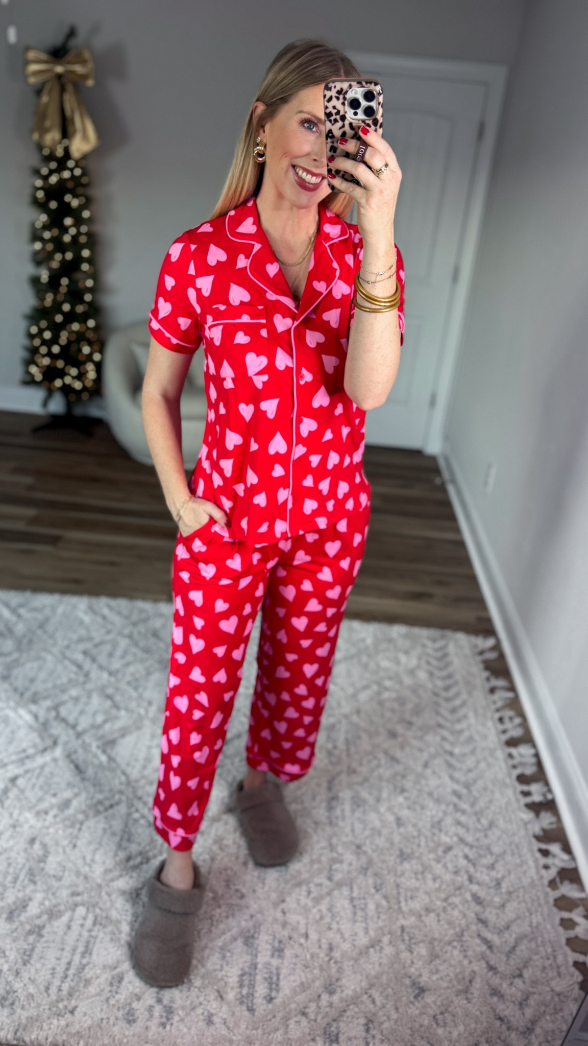 Weekend Walmart Wins try-on
Heart pj set- small 

#LTKootd #LTKFindsUnder50