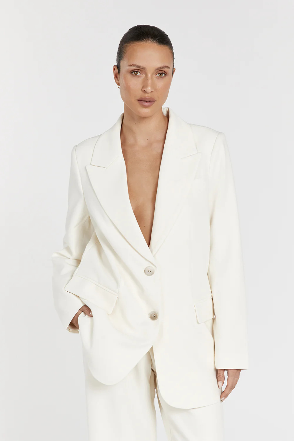CELINE CREAM BLAZER | DISSH