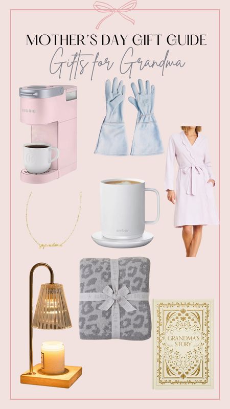 Mother’s Day gift guide for grandma! 

Home 
Home decor 
Cozy 
Blanket 
Coffee maker 
Candle melter 

#LTKhome #LTKGiftGuide #LTKstyletip